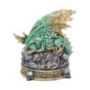 Nemesis Now Crystal Crypt Green Box 14cm Green