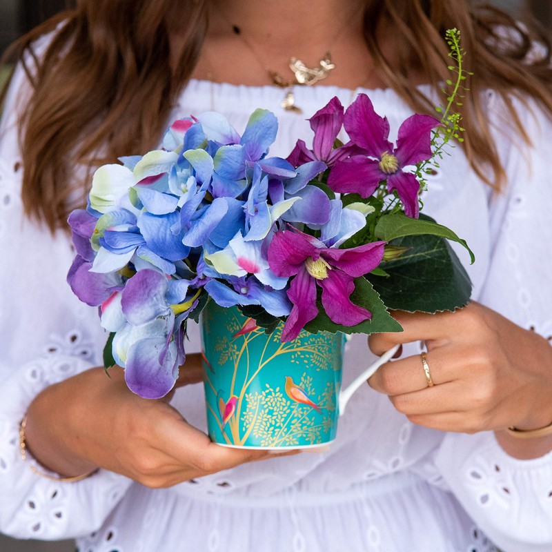 Sara Miller Portmeirion Chelsea Mug - Dark Green