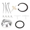 Adaptor Blow Off Valve BOV Flange Adapter Clamp Filter for