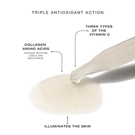 Biba de Sousa The Meta C Serum- Triple Vitamin C, Topical Skin Vitamin- For all Skin Types (1oz)