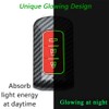 SANRILY Carbon Fiber Texture Key Fob Cover for Mitsubishi Lancer