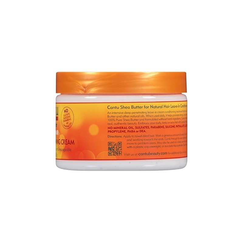 Cantu Natural Hair Leave-In Conditioning Cream 12oz Jar by Cantu