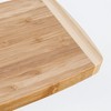 Joyce Chen Compact Burnished Bamboo Cutting Board, 5x7 Inches