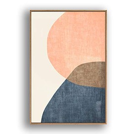 IDEA4WALL Framed Canvas Wall Art for Living Room, Bedroom Fashion Girl Canvas Prints for Modern Home Decoration Ready to Hang - 24"x36" inches