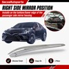 SecosAutoparts Chrome Rearview Side Mirror Molding Trim Strip Fit for