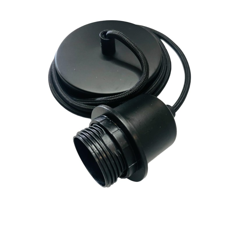 CGC Lighting Indoor Ceiling Adjustable Pendant and Matching Ceiling Rose