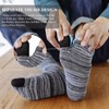 PUTUO Flip Flop Socks for Men: Japanese Tabi Geta Socks