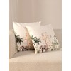 Glamm Texa Home Decor White Elephant Cushion Covers Set Of