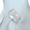 STARCHENIE Infinity Promise Ring for Her 925 Sterling Silver Rings