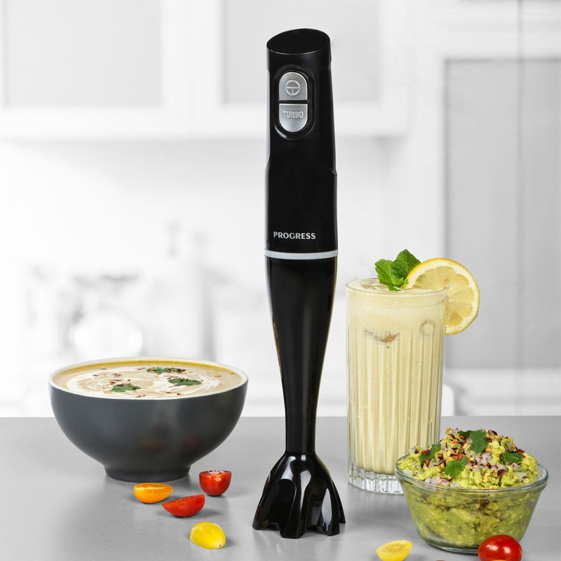 Progress EK6215 Hand Blender – Turbo Function, Stainless Steel Blade,