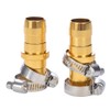 Sanpaint 2 Pack Garden Hose Connector Repair Mender Kit with