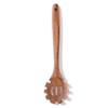 Wooden Pasta Spoon,Wooden Spaghetti Fork,26 Cm Long Hand Noodle Spoon,Pasta