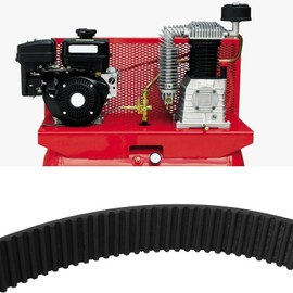 SG Store 2pcs AC-0815 Timing Belt Model for Oil Free Air Compressor CAC1311 Length 392mm Width 15mm Timing Belt Compatible with Craftsman Oil-Less Air Compressors