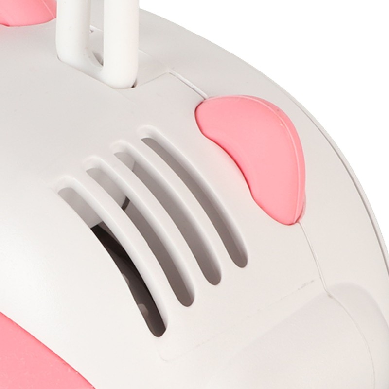 Mini Hanging Neck Fan USB Rechargeable 3 Speeds Bladeless Hands
