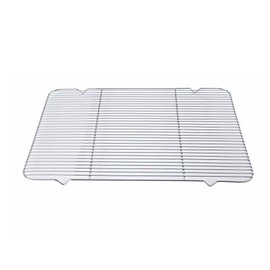 Winco Icing/Cooling Rack with Built-in Feet, 16.25-Inch by 25-Inch, Medium, Chrome