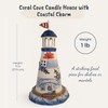 Blue Sky Ceramics Coral Cove Candle House, Multi (19205)