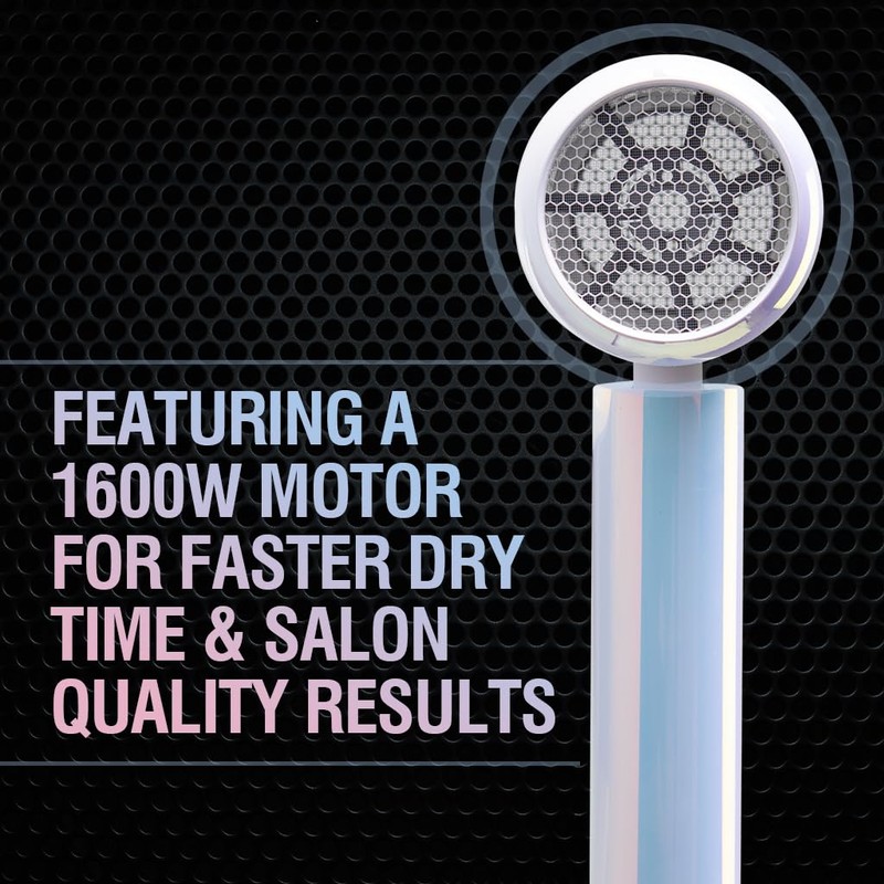 CHI The Pearly Hair Dryer, Lightweight for Travel & Storage,