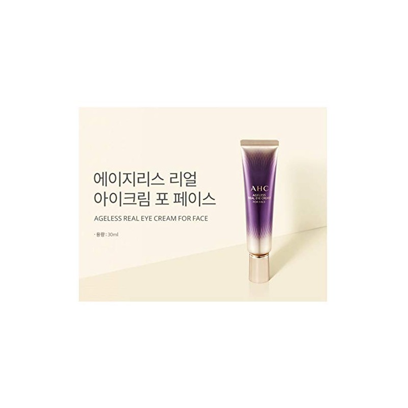 Crema de ojos AHC Ageless Real para cara, 30 ml