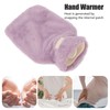 PVC Hot Water Bag with Soft Plush Cover Leakproof Winter