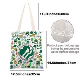 MYSOMY Scout Leader Tote Bag Scout Mom Gifts Scout Life Gifts Troop Leader Shoulder Bag, Greenlife Uk