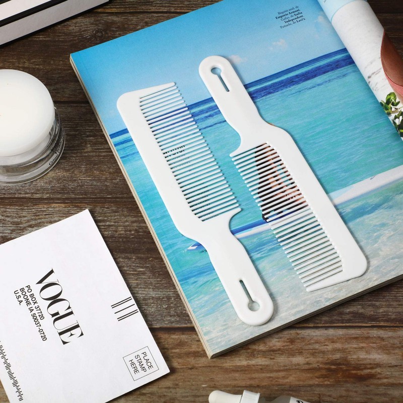 Boao 3 Pieces Barber Combs Flat Top Clipper Combs Hair