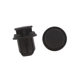 VekAuto 30pcs 14mm Hole Dia Car Door Trim Fender Plastic Rivets Clip Black Auto Accessories