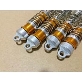 G-MZ BIG BORE ALUMINUM Shock W/ 4mm Shaft For Traxxas Rally VXL 2WD XL5 Hot Gold !!