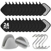 AMAZBEE Bulk Pot Holders 24 Pack, 7x7 Inch Quilted Hot