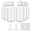 flintronic 80 ml Empty Travel Bottles Set, Travel Bottles for