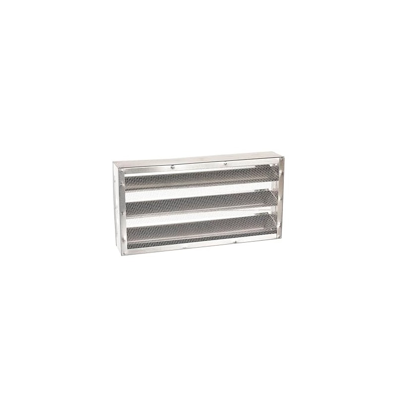 GAF Master Flow - 16 in. x 8 in. Aluminum