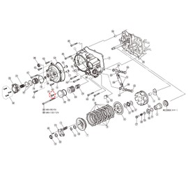 Daytona 32784 Cap Screw, M6 x 0.6 inches (15 mm), Clutch Kit for Monkey, Stainless Steel, 1 Piece