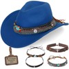 MK MATT KEELY Kids Girls Boys Western Cowboy Cowgirl Hat