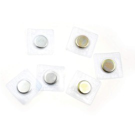 Bluemoona 10 Sets - 18mm 3/4" Hidden Invisible Sew-In Magnetic Snap PVC Closure Purse Fastener