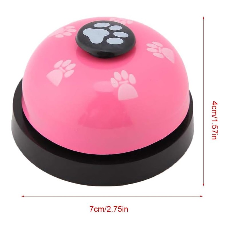 Namvo 2 Pcs Dog Door Bell Pet Training Press Bell