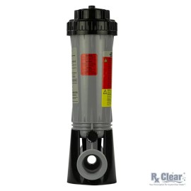 Rx Clear Above Ground Swimming Pool In-Line Chemical Chlorine Feeder