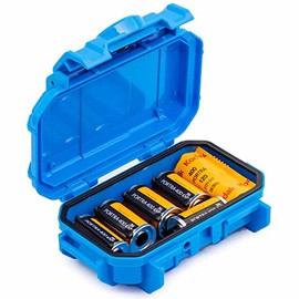 Professional Waterproof Film Carrying and Storing Case | 35mm(7 Rolls) & 120mm(5 Rolls) Photo Film | Light Sealed, Waterproof, Refrigerator Safe NO Film Included(Blue)