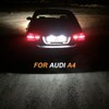 KATUR 2 x Error White 6000K 18 LED Car License
