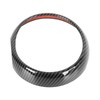 Car Dashboard Cover Edge Trim Decoration Ring Carbon Fibre Style