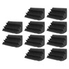 10Pcs Acoustic Foam Noise Pollution Reducing Polyurethane Sound Absorption Foam
