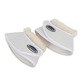 WeatherBeeta Pure Wool Trim Bell Boots, White, Cob