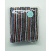 Lex's Linens Pack of 2 Eco-Friendly Multi Stripe Recycled Yarn