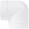 Vent Systems 100mm Elbow 90 Degree Pipe Connector Flexible Round