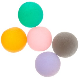 HOMECRAFT Gel Ball Hand Exerciser, Set of Five, Compact Hand Strengthening Aid, Resistance Training, Conditioning, Strenghtening, & Rehabilitating, Easy Squeeze, X-Soft to X-Firm Resistance