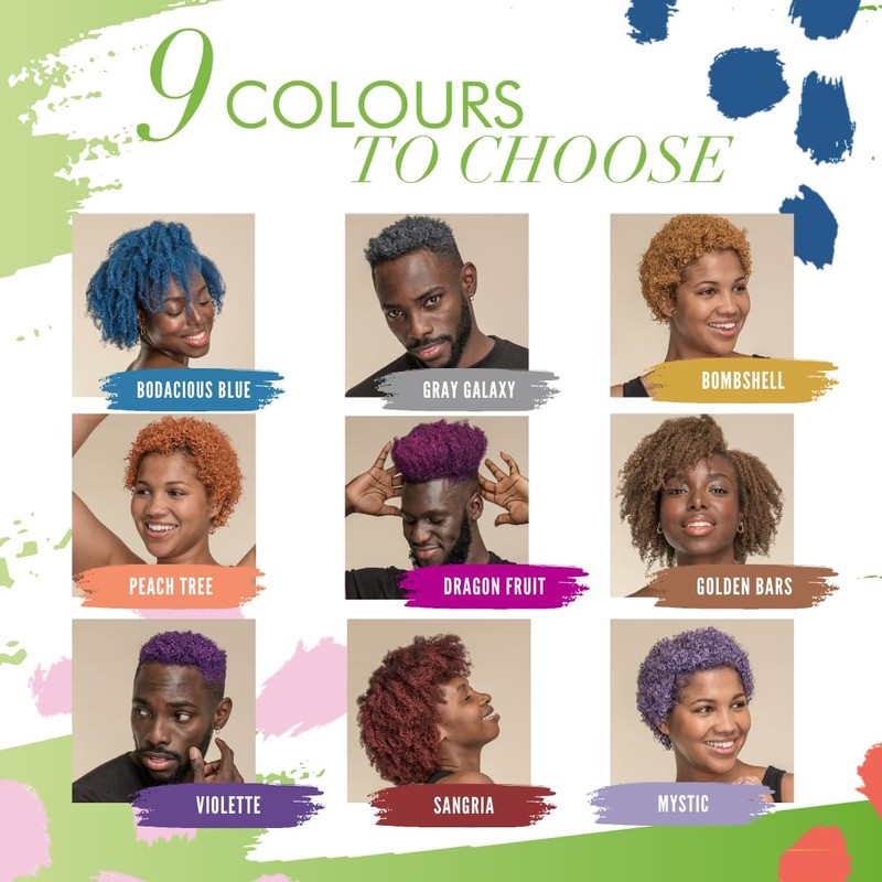 Curls Unleashed Color Blast Temporary Hair Makeup Wax - Mystic