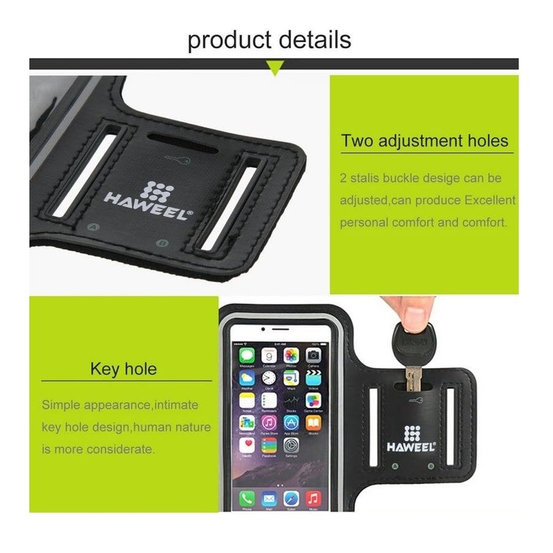 DFV mobile - Armband Berufsausrüstung Armbandtasche Sport Reflektierende Wasserabweisende aus