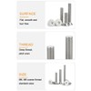 binifiMux 6pcs M12 x 25mm Countersunk Head Flat Hex Socekt