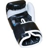 8oz BLACK 'RAJA' MUAY THAI KICKBOXING BOXING MARTIAL ARTS TRAINING