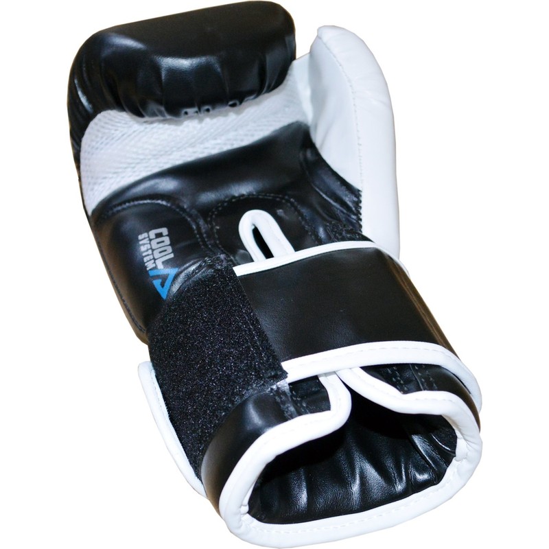 8oz BLACK 'RAJA' MUAY THAI KICKBOXING BOXING MARTIAL ARTS TRAINING
