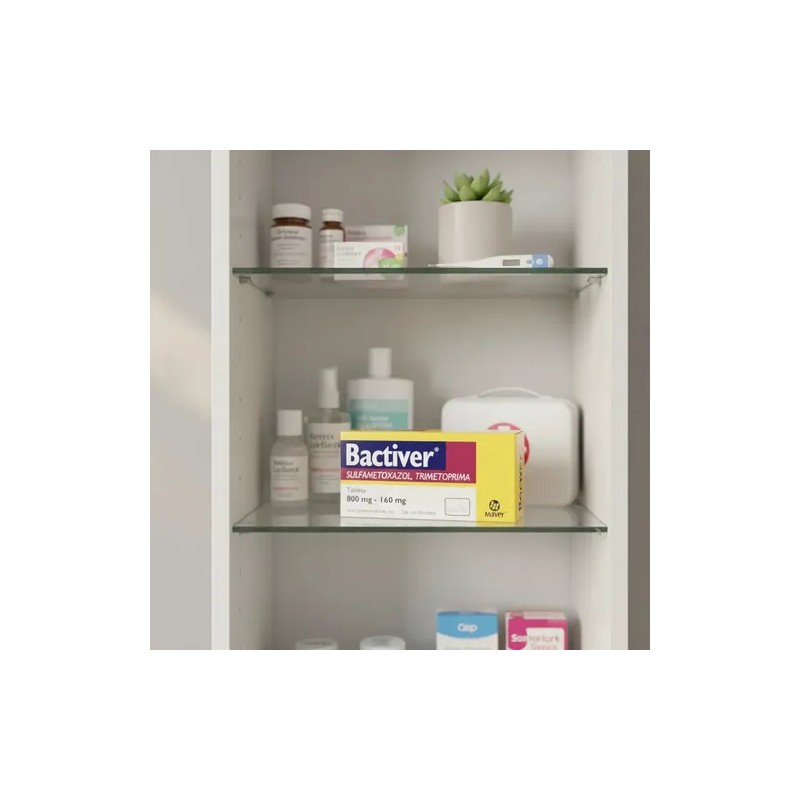 Bactiver Tableta 800 Mg/160 Mg, 14 Tabletas