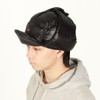 [Nanga] MOUNTAIN LODGE DOWN EAR FLAP CAP CAP NA2441-3B001-A, Black